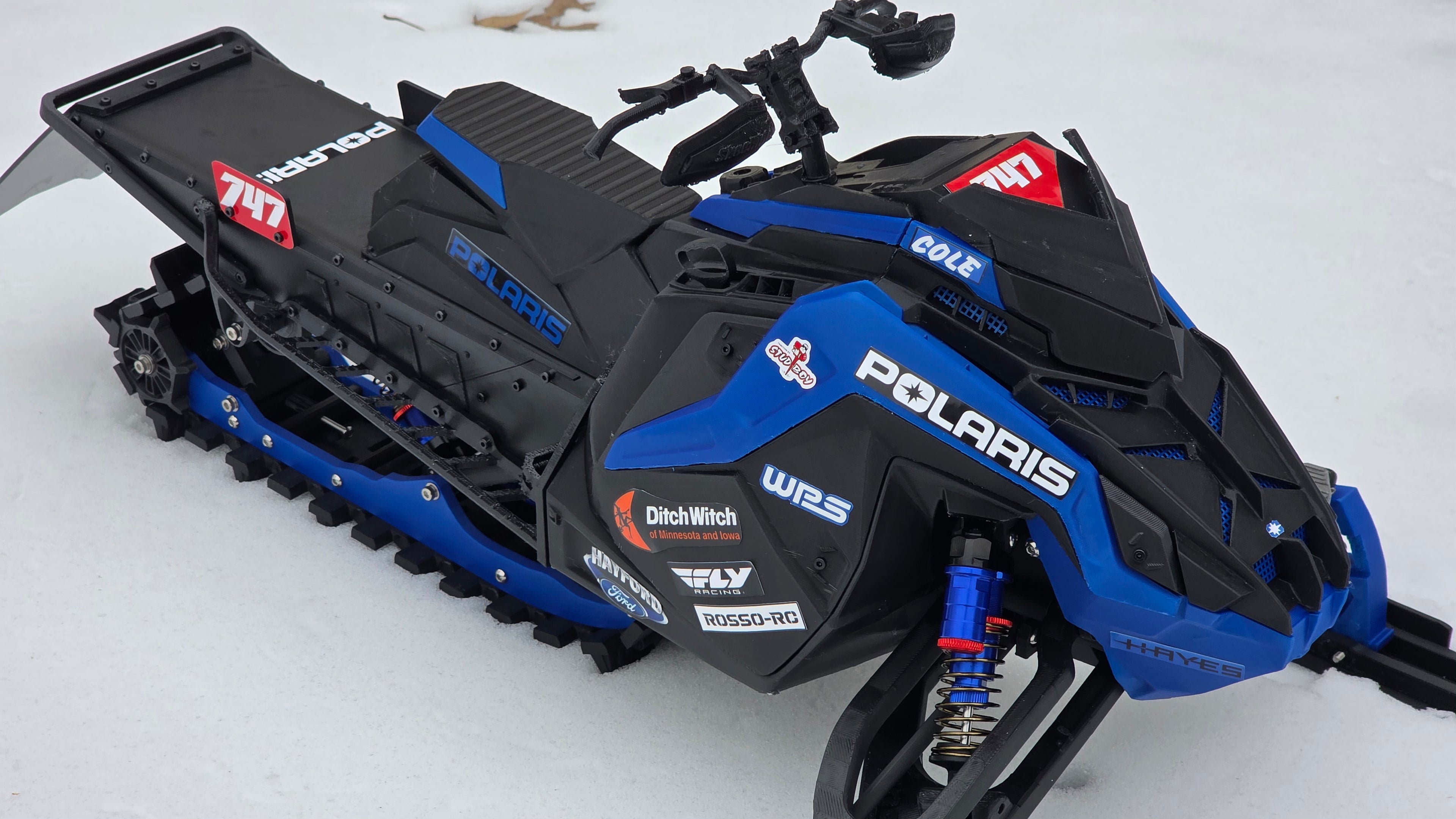Skeeride 2 Polaris Cameron Cole Snocross Replica